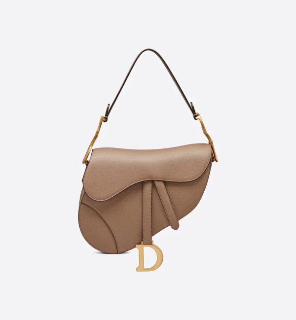 Dior Saddle Bag with Strap Beige