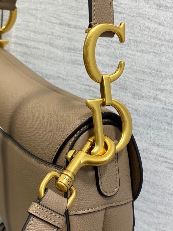 Dior Saddle Bag with Strap Beige