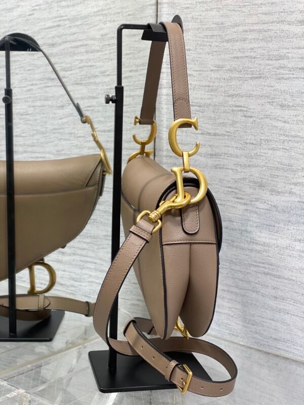 Dior Saddle Bag with Strap Beige