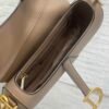 Dior Saddle Bag with Strap Beige