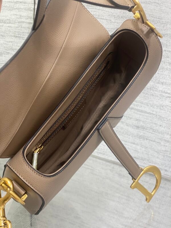 Dior Saddle Bag with Strap Beige