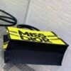 Medium Dior Book Tote yellow
