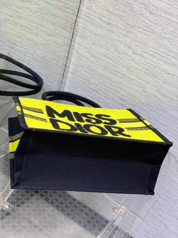 Medium Dior Book Tote yellow
