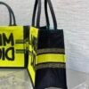 Medium Dior Book Tote yellow