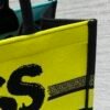 Medium Dior Book Tote yellow