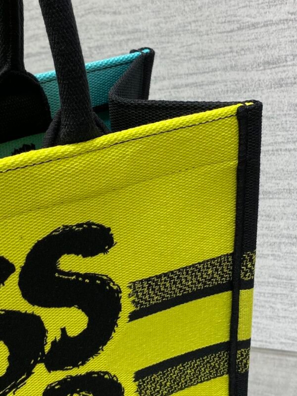 Medium Dior Book Tote yellow