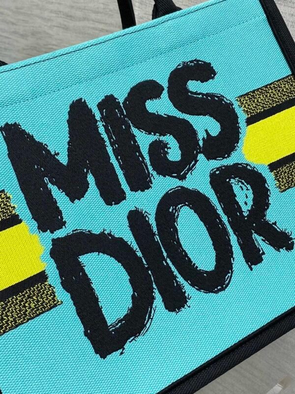 Medium Dior Book Tote yellow