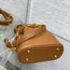Small C'est Dior Bag Golden Saddle CD-Embossed Calfskin