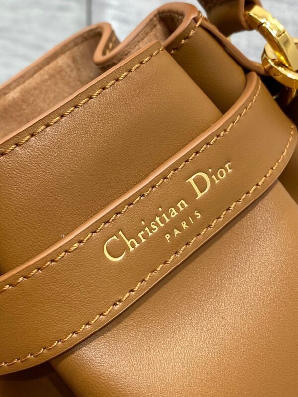 Small C'est Dior Bag Golden Saddle CD-Embossed Calfskin