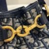 Small C'est Dior Bag Blue Dior Oblique Jacquard Bucket bag