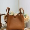 Dior Small Signature Bucket Bag Tourterelle Light Gold-Tone