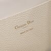 Dior Medium Signature Bucket Bag White