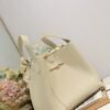 Dior Medium Signature Bucket Bag White