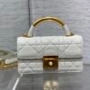 Mini Dior Ange Bag White Calfskin