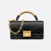 Mini Dior Ange Bag Black Calfskin