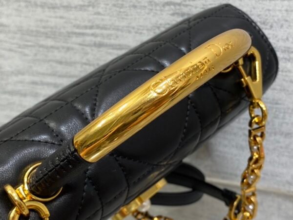 Mini Dior Ange Bag Black Calfskin
