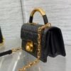 Mini Dior Ange Bag Black Calfskin