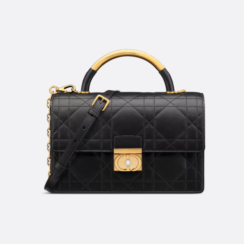 Medium Dior Ange Bag Black