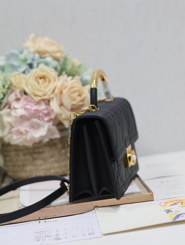 Medium Dior Ange Bag Black