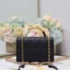Medium Dior Ange Bag Black