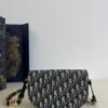Mini Dior CD Signature Messenger Oblique Motif Canvas Blue