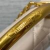 Medium Dior Ange Bag Beige Calfskin
