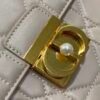 Medium Dior Ange Bag Beige Calfskin