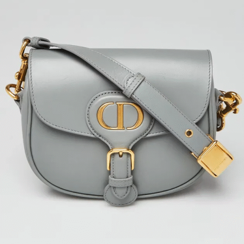 Medium Dior Bobby Bag Grey