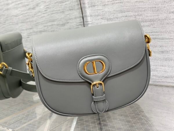 Medium Dior Bobby Bag Grey