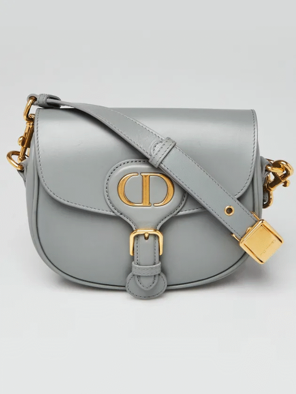 Medium Dior Bobby Bag Grey