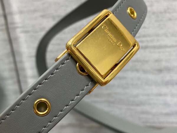 Medium Dior Bobby Bag Grey