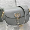 Medium Dior Bobby Bag Grey