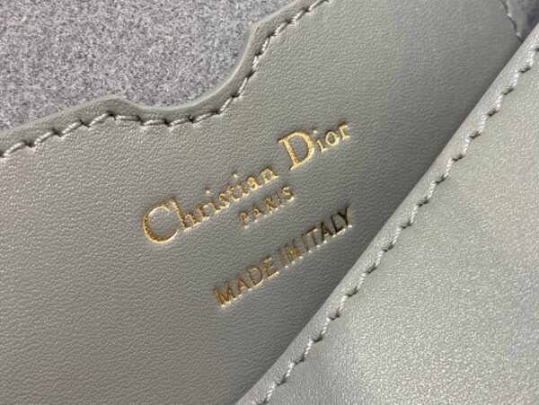 Medium Dior Bobby Bag Grey