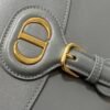 Medium Dior Bobby Bag Grey