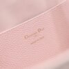 Dior Medium Signature Bucket Bag Pink Grained Calfskin