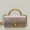 Mini Dior Ange Bag Beige Calfskin