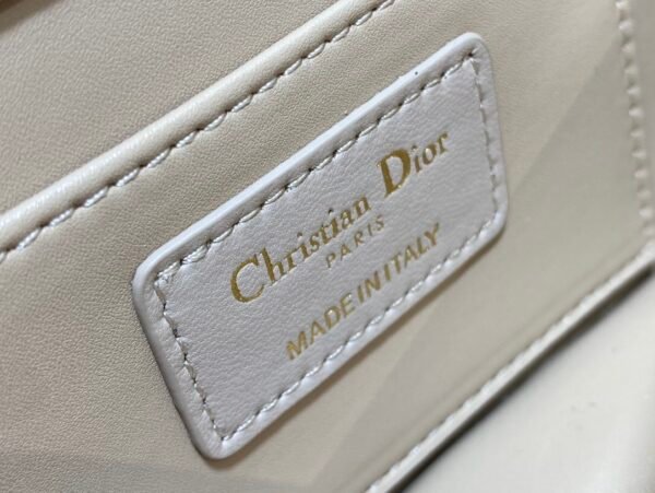 Mini Dior Ange Bag Beige Calfskin
