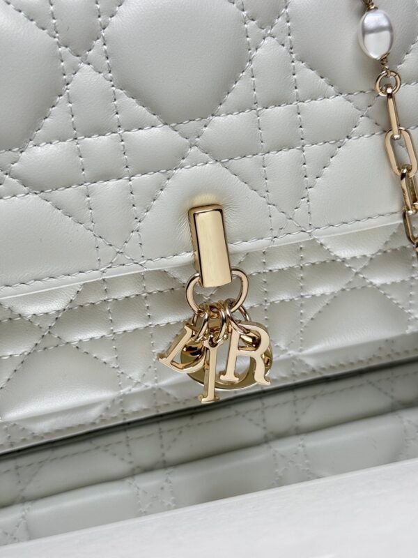 My Dior Daily Pouch with Chain White