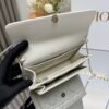 My Dior Daily Pouch with Chain White