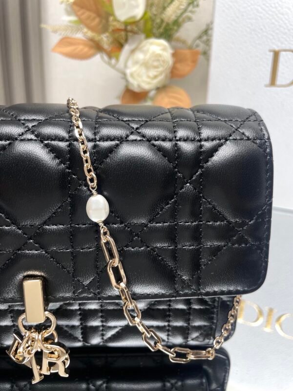 My Dior Daily Pouch with Chain Black