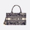Mini Dior Book Tote Blue