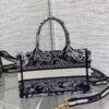 Mini Dior Book Tote Blue