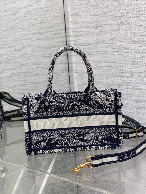 Mini Dior Book Tote Blue
