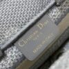 Mini Dior Book Tote Grey
