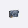 Dior Saddle Bloom Card Holder