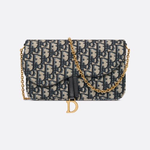 Medium Saddle Pouch with Chain