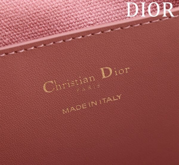 Dior Medium Signature Bucket Bag Pink