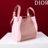 Dior Medium Signature Bucket Bag Pink