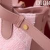 Dior Small Signature Bucket Bag Pink