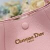 Dior Small Signature Bucket Bag Pink Grained Calfskin